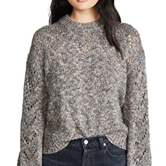 Madewell Redwood Pointelle Sweater  Sz XXS - Picture 1 of 8